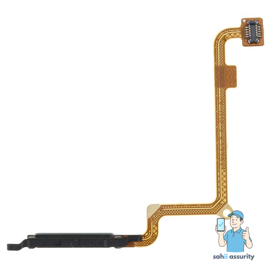 Fingerprint Sensor with Flex Cable for Xiaomi Redmi 13C 5G White thumbnail